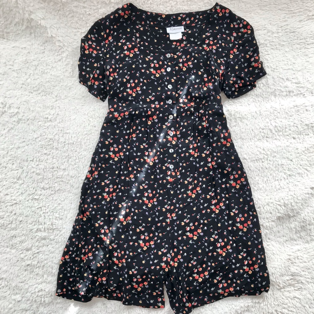 Maternité Multicolor Ditsy Floral Romper